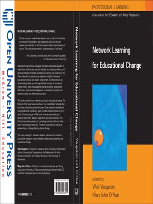 cover image of Network Learning For Educational Change